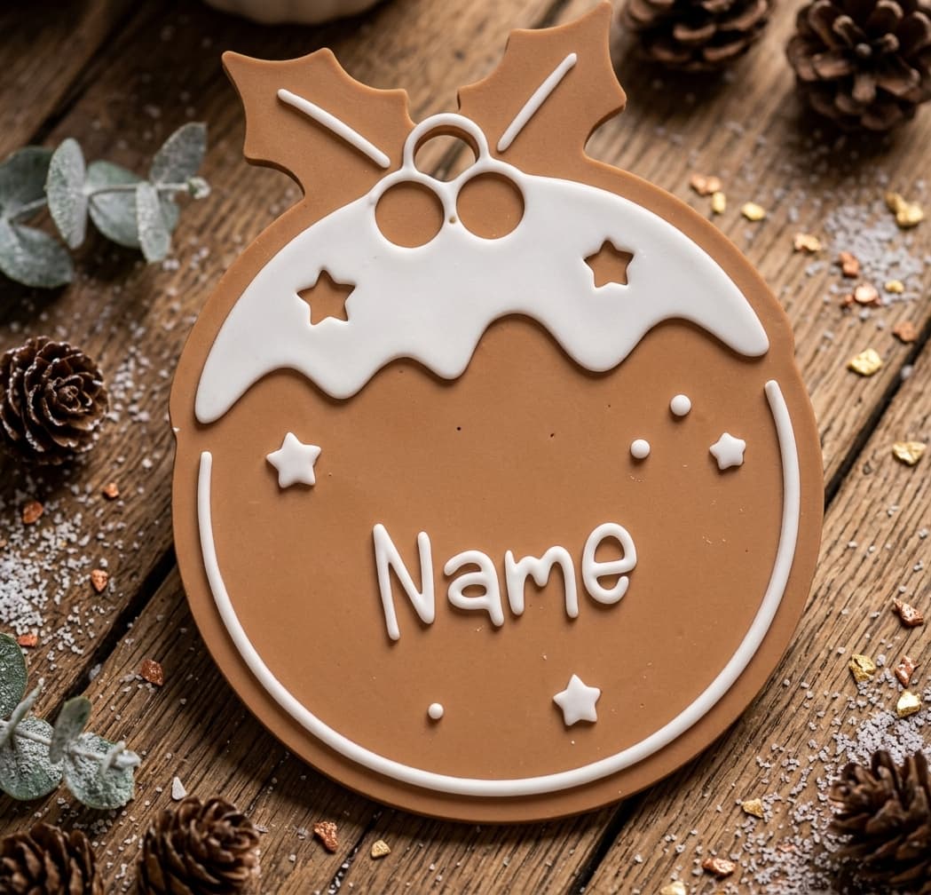 Galleta pudin navidad